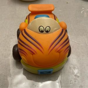 Battat B. Toys Wheeee-ls! Pull-Back Car Orange & Purple Tiger Toy
